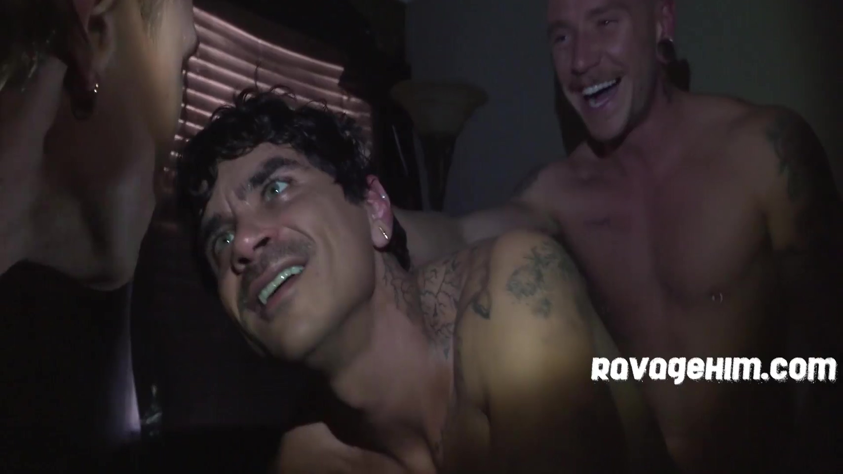 Greyson Lane, Johnny Moon And Colt Spence In Groups Goal Is To Unload In One Twink