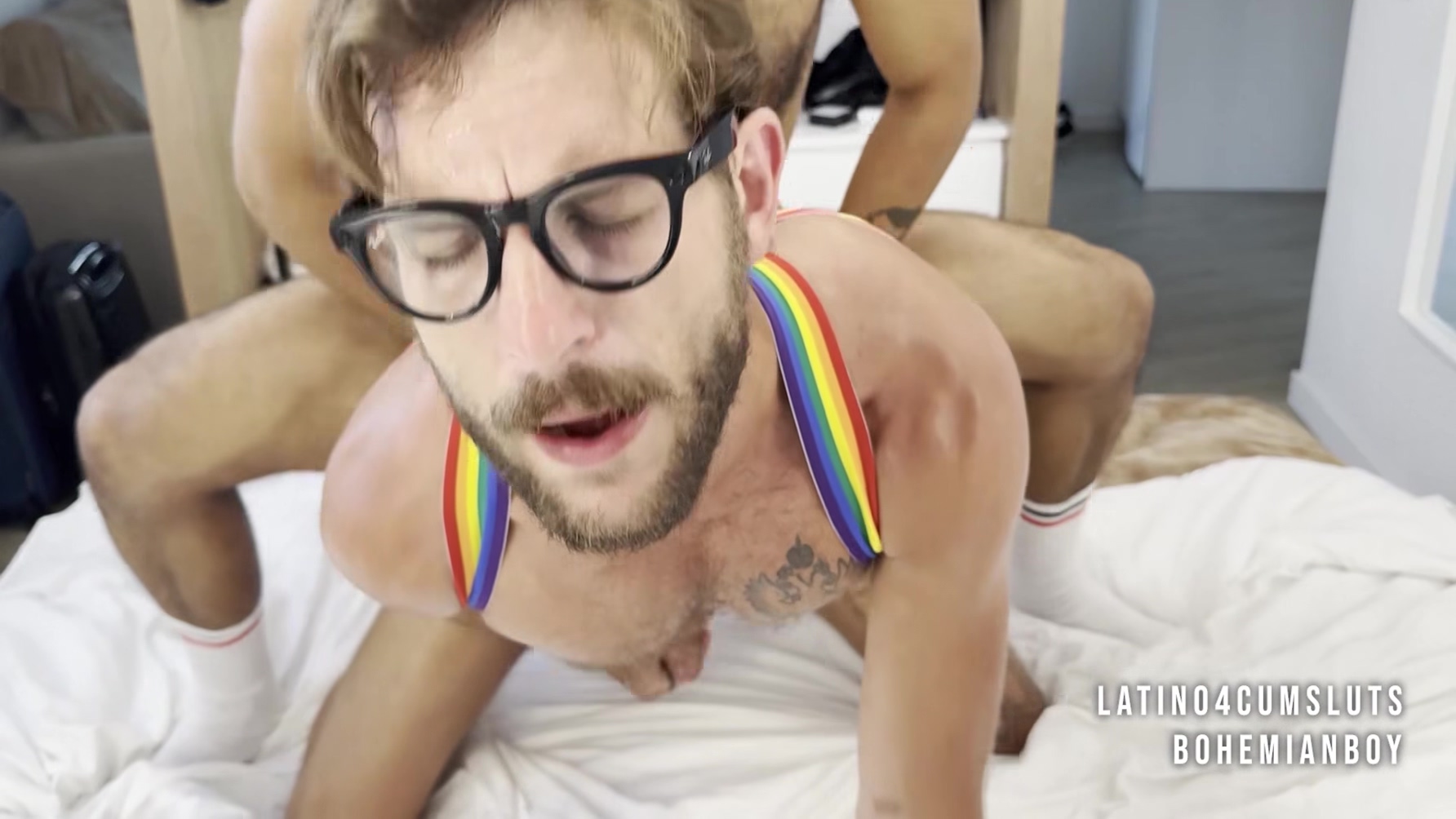 Muscled Stud Raw Fucked & Fed Cum