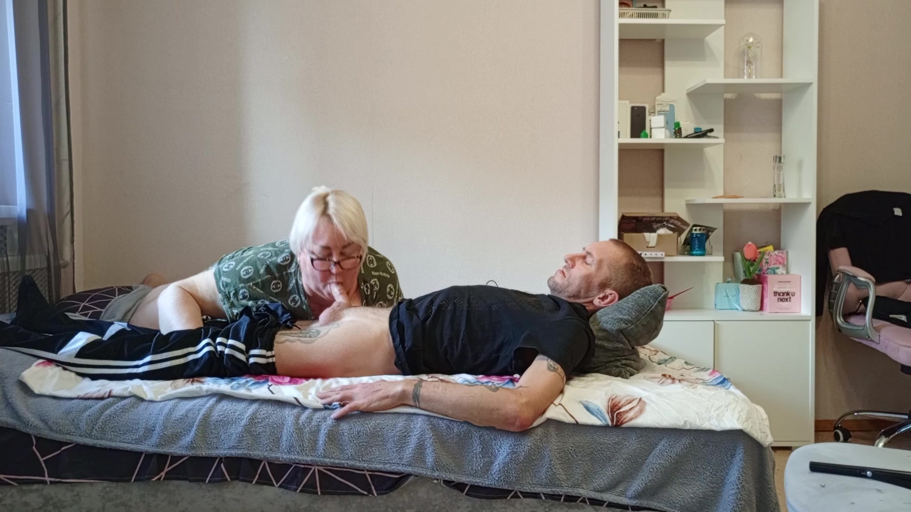 Stepmom Sucks Out Every Last Drop Of Cum