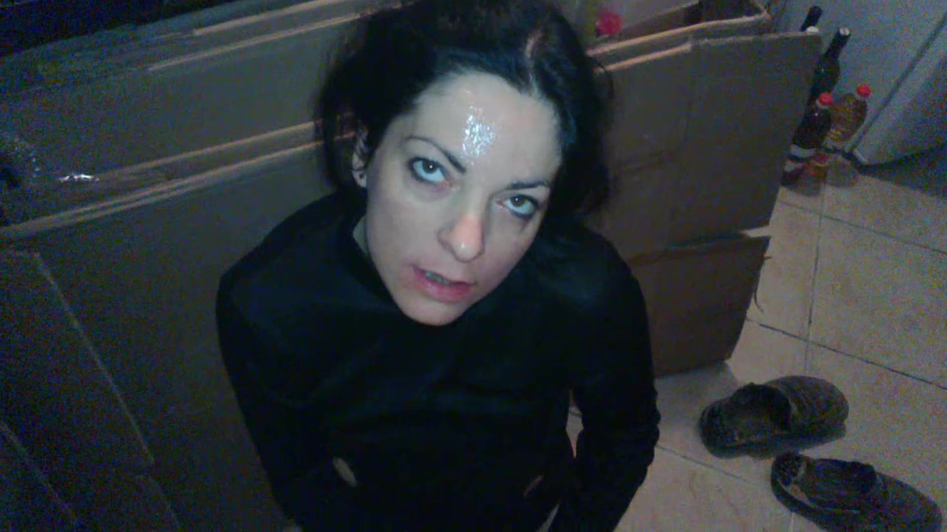 Milf Eats Cum After Hardcore Pussyfuck