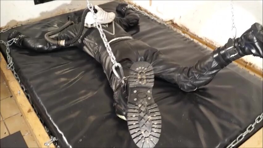 Proll playing with his leather biker boy