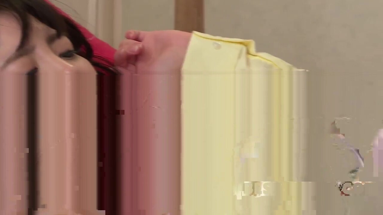 Blowjob schoolgirl takes stiffy in her throat and gets creampied - uncensored JAV!